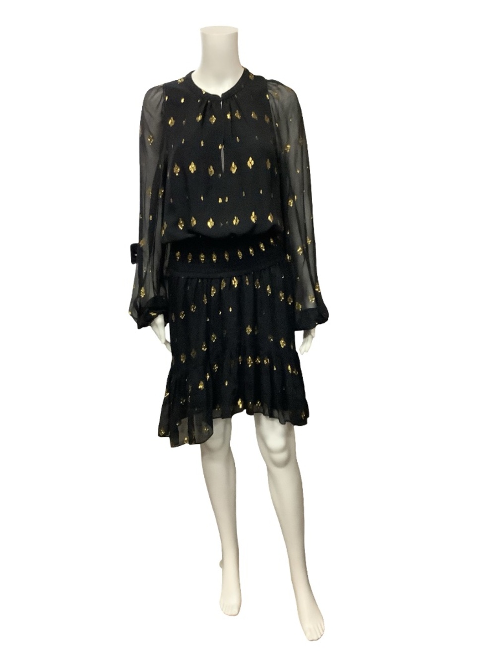 A.L.C. Sydney Printed Mini Dress Size: M/ US 6